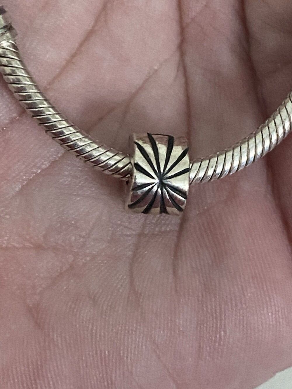 Authentic Pandora Sunburst Clip Charm